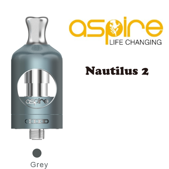 Aspire Nautilus 2 Tank Atomizer 2ml - grey