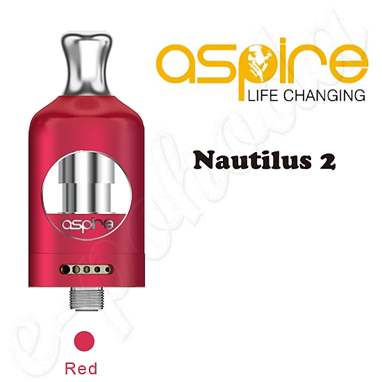 Aspire Nautilus 2 Tank Atomizer 2ml - red